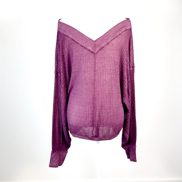 Free People South Side Thermal Top. - Picture 4 of 7